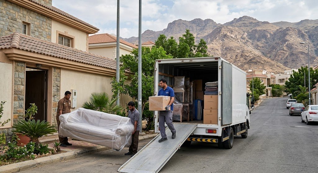 شركة نقل عفش حي الأندلس بالاحساء مع خدمة الفك والتركيب السريع