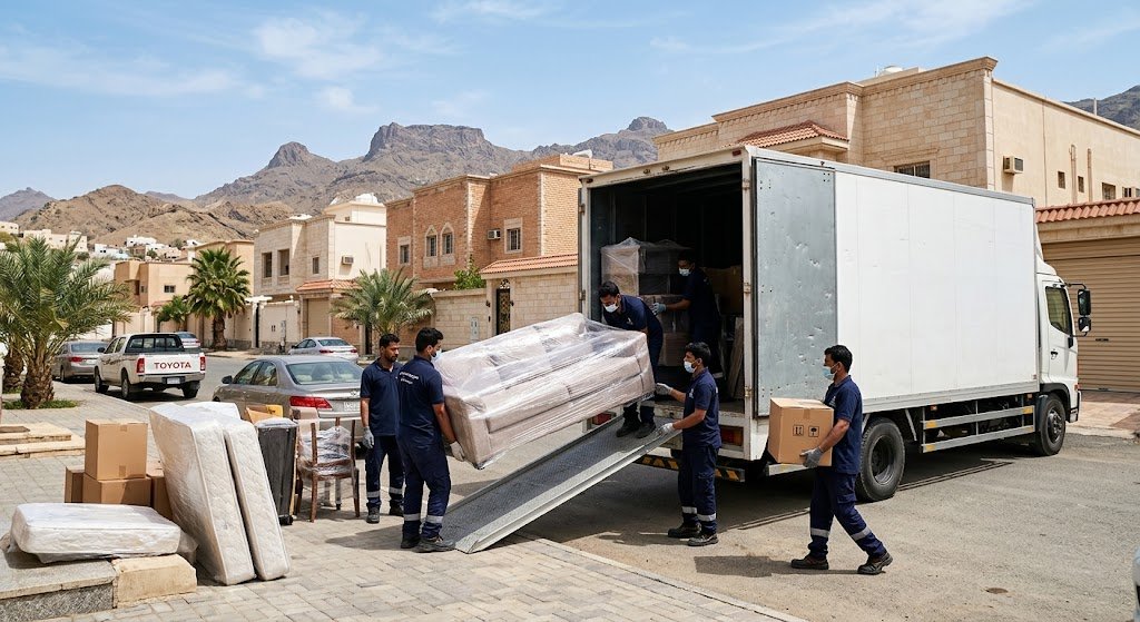 دليل أفضل شركات نقل اثاث بالاحساء وتغليف العفش