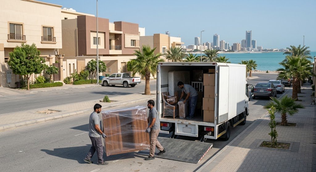 أفضل أسعار وخدمات نقل عفش حي البندرية بالاحساء شامل التغليف