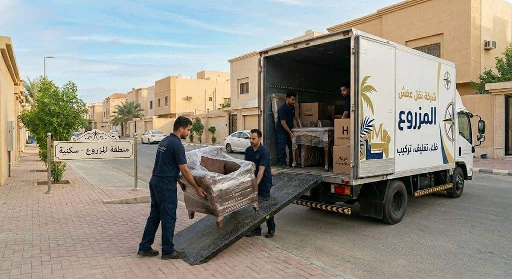 شركة نقل عفش المزروع